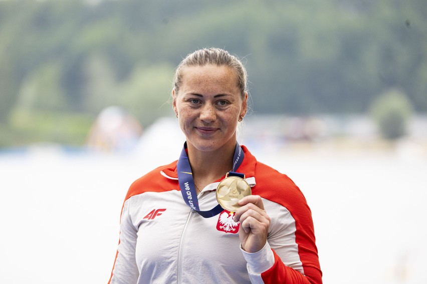 Dorota Borowska ze złotym medalem