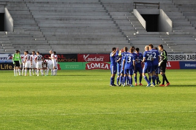 Ruch Chorzów przegrał w Zabrzu 0:2