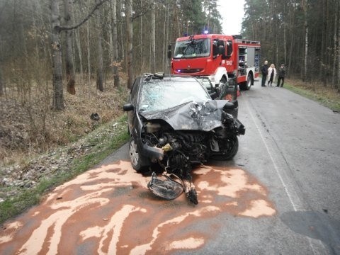 W wypadku w lublinieckiej dzielnicy Wymyślacz zginęła 31-letnia kobieta