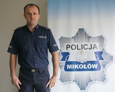 mł. asp. Piotr Haśnik...