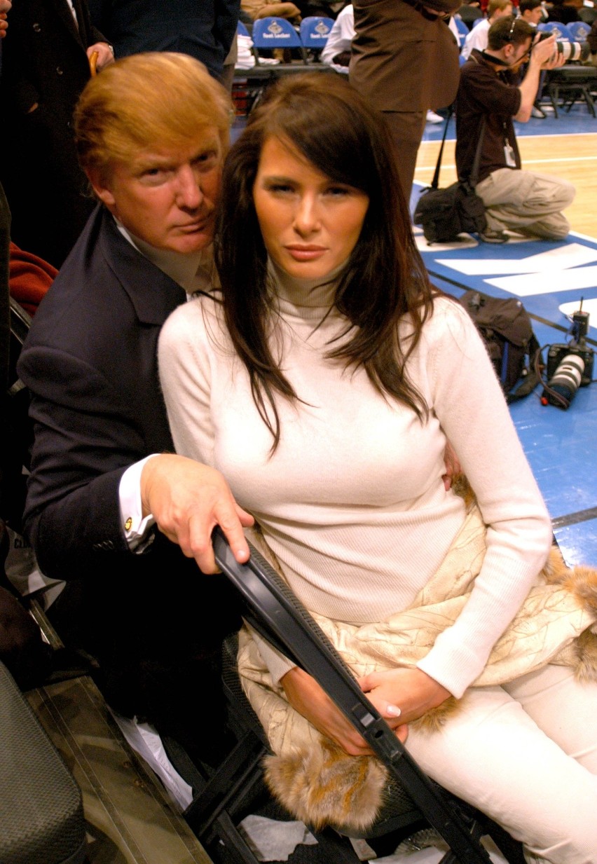 Melania Knavs i Donald Trump, 2004 rok