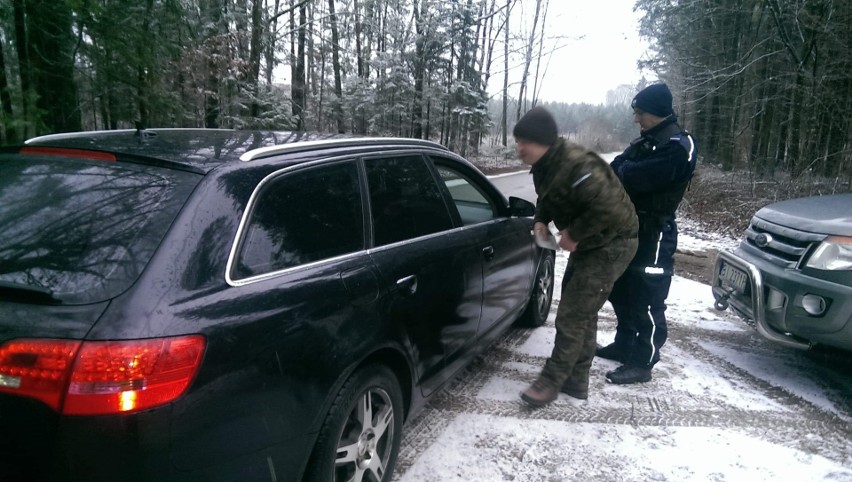 Białostoccy policjanci wspólnie z funkcjonariuszami Straży...