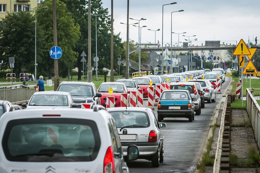 Uwaga kierowcy! Od dzisiaj utrudnienia w ruchu na ulicy Wojska Polskiego w Bydgoszczy