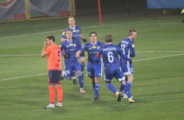 GKS Jastrzębie - Miedź Legnica 1:2 (1:1)