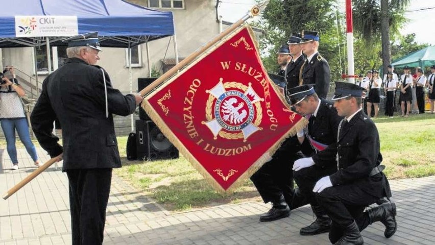 OSP Chorągwica może szczycić się nowym symbolem jednostki.