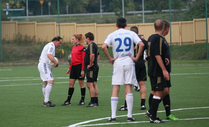 Wielkie Derby Śląska 2014: Dawne gwiazdy w akcji. Mecz Mistrzowie vs. Oldboje [ZDJĘCIA]