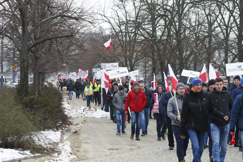 Protest rolników w Warszawie. Oblężenie stolicy