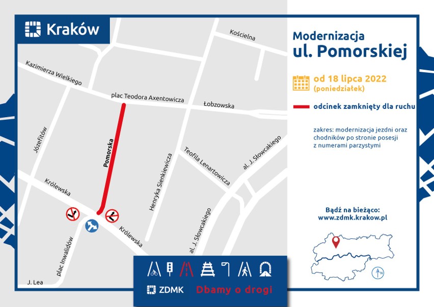 Kraków. Ogłoszono nowy pakiet lipcowych remontów ulic