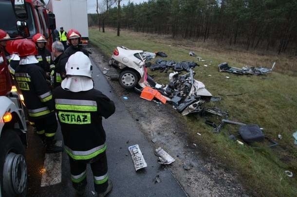 Tragiczny wypadek na krajowej 