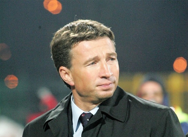 Dan Petrescu jako trener Wisły Kraków (2006 r.)