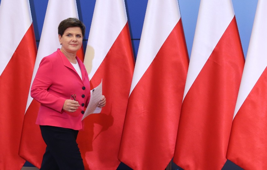 Beata Szydło na konferencji ogłosiła rekonstrukcję rządu