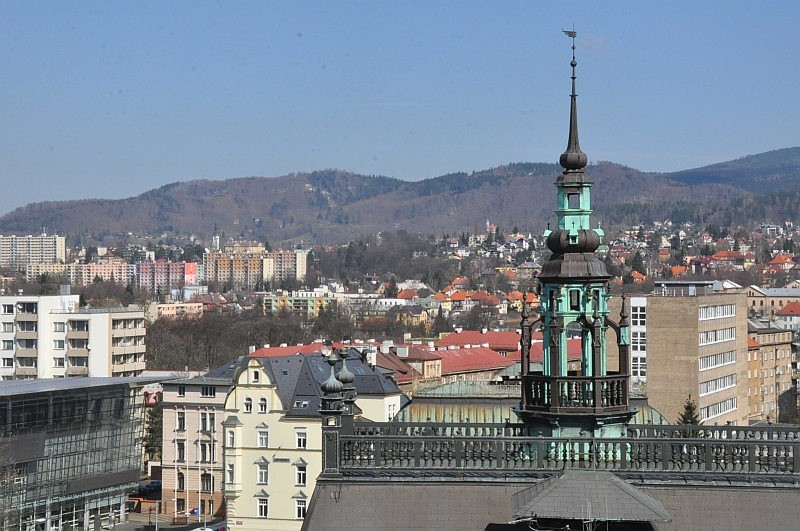 Czechy. Liberec - miasto pod górą Jeszted