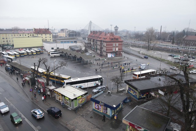 W tym miejscu ma powstać centrum przesiadkowe.