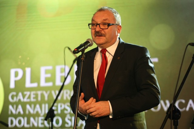Marszałek Cezary Przybylski to także patron Plebiscytu Gazety Wrocławskiej na Najlepszego Sportowca i Trenera Dolnego Śląska.