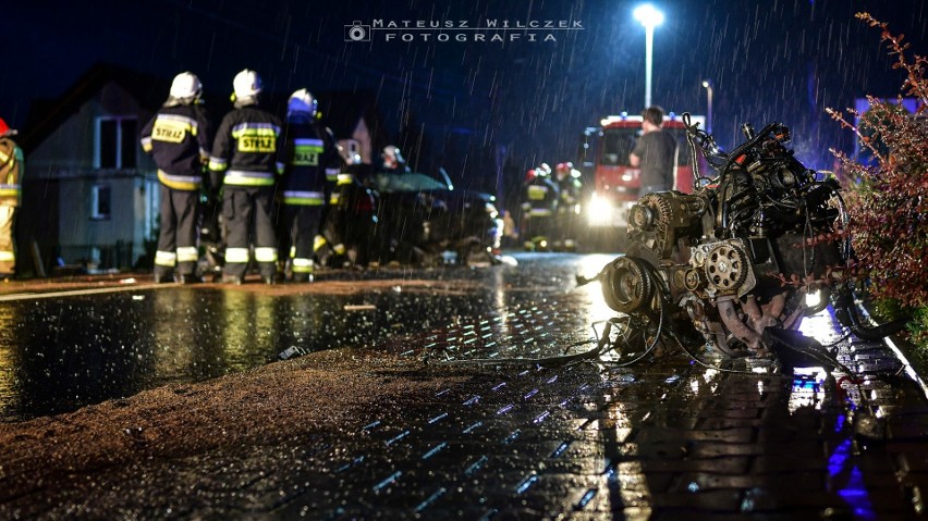 Wypadek w Makowie Podhalańskim, w wyniku którego rannych...