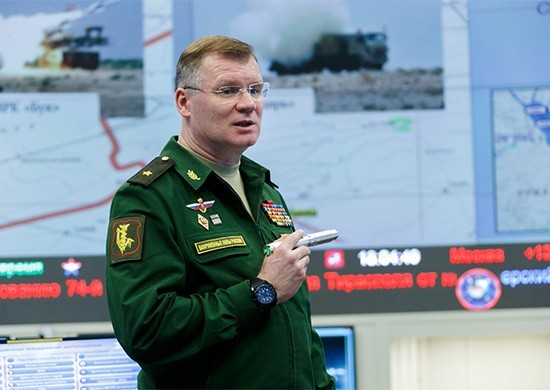 Rzecznik Ministerstwa Obrony Rosji Igor Konaszenkow potrafi dwukrotnie wyolbrzymiać sukcesy rosyjskich wojskowych na Ukrainie
