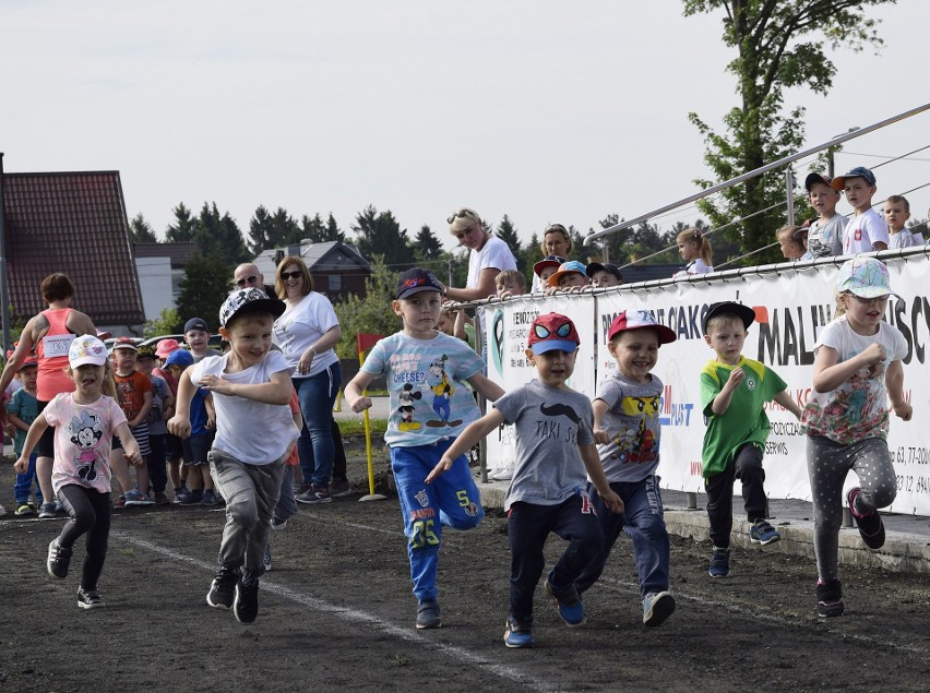 Maraton miasteckich przedszkolaków