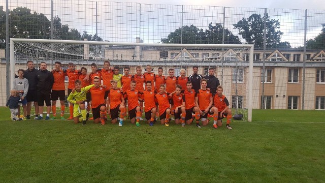 Poznaniacy na starym stadionie Lechii Gdańsk po udanych występach w prestiżowym turnieju dla chłopców z rocznika 2002