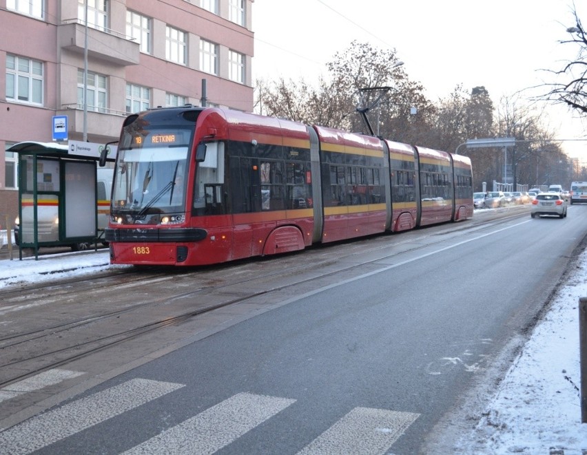Od 1 lutego tramwaje linii 12, 17 i 18 wróciły na stałe...