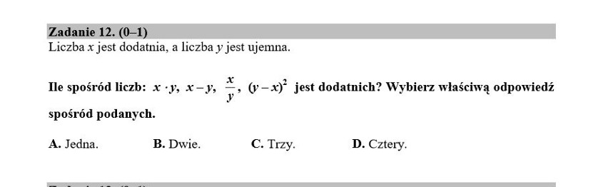 Egzamin gimnazjalny 2016. MATEMATYKA - NAJTRUDNIEJSZE ZADANIA (ODPOWIEDZI, ROZWIĄZANIA)