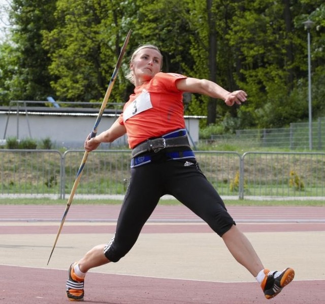 Dwukrotna olimpijka w rzucie oszczepem Barbara Madejczyk z Jantara Ustka.