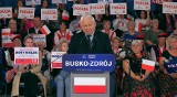 Jarosław Kaczyński w Busku-Zdroju. Prezes PiS: "Nie wierzcie PSL-owi"