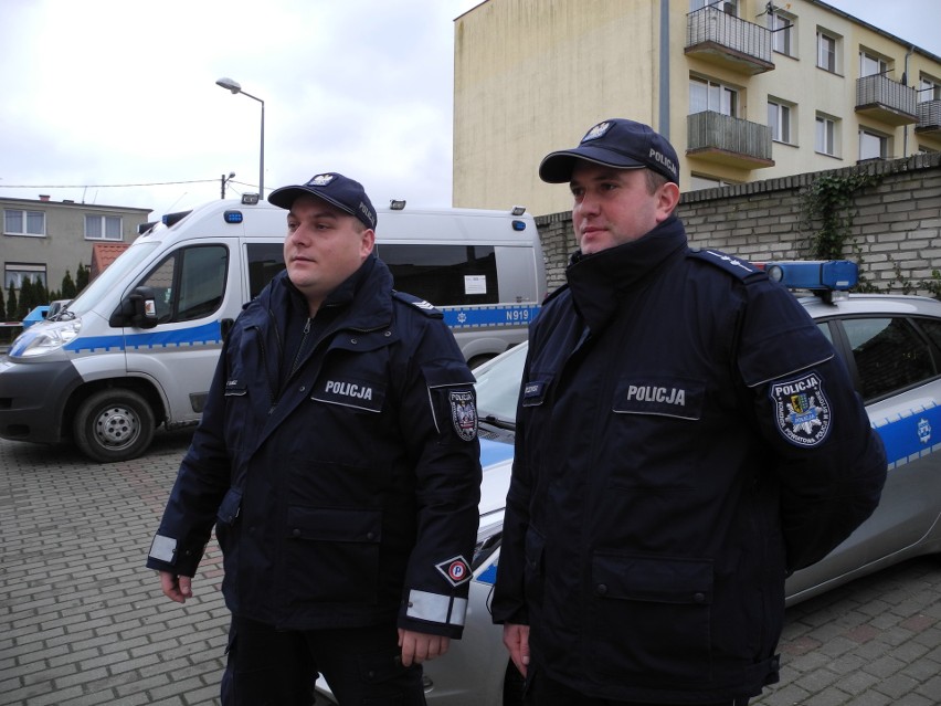 Bohaterscy policjanci z Bytowa. To oni uratowali życie Ukraińcowi