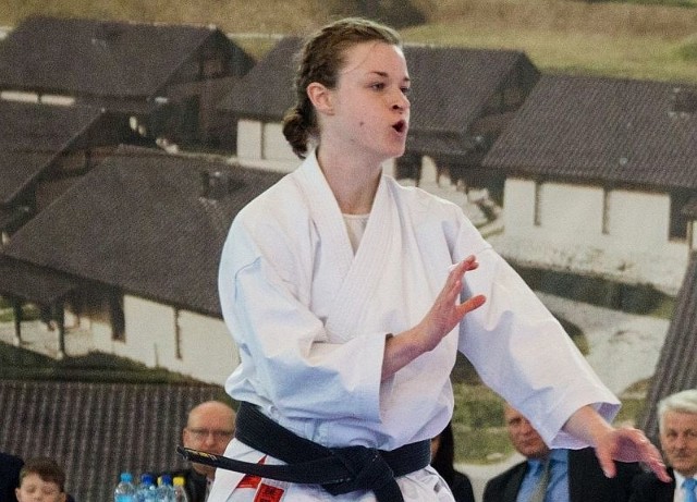 Alicja Zalecińska, potrójna medalistka mistrzostw kraju