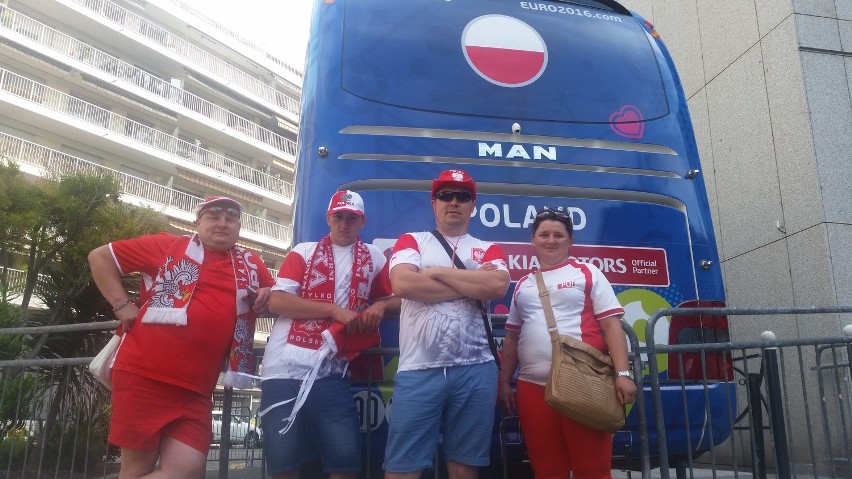 Euro 2016. Kibice z Gielniowa na meczu we Francji!