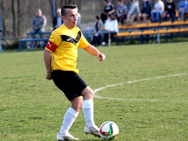 Piotr Bałas został bohaterem KS CK w meczu rozegranym w Troszynie.