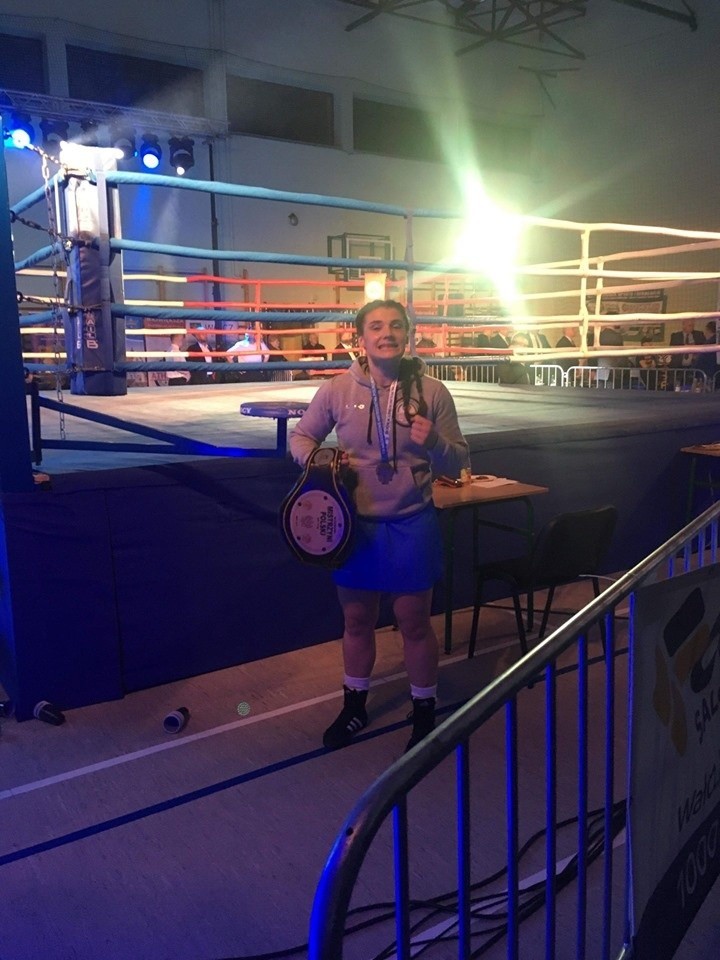 Natalia Marczykowska mistrzynią Polski w boksie