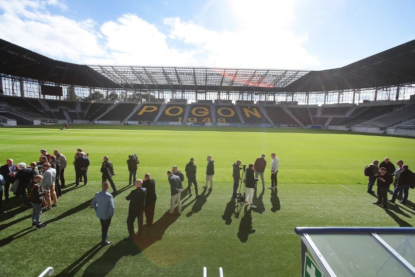 Stadion Pogoni Szczecin - stan na 26 września 2022.