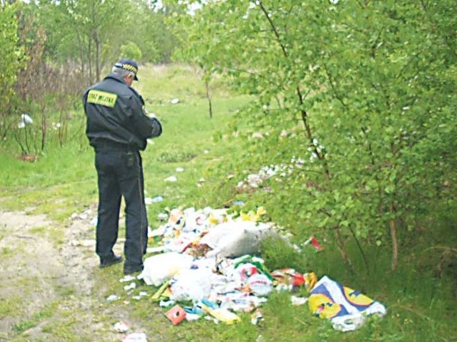 W ustaleniu sprawców, którzy zaśmiecili miasto, pomogli inni mieszkańcy, którzy zawiadomili strażników. 