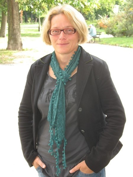 Jolanta Petersen mieszka w Krępie koło Przemkowa. Ma szkołę rodzenia w Głogowie na Starym Mieście.