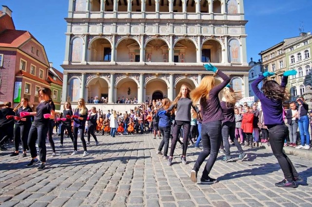 Poznański happening z okazji Międzynarodowego Dnia Muzyki