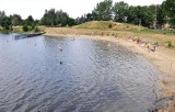 Nowy akwen - zalew w okolicy Łodzi