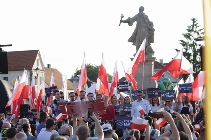 Premier RP Mateusz Morawiecki w Podlaskiem i Białymstoku. Relacja NA ŻYWO (22.07.2021)