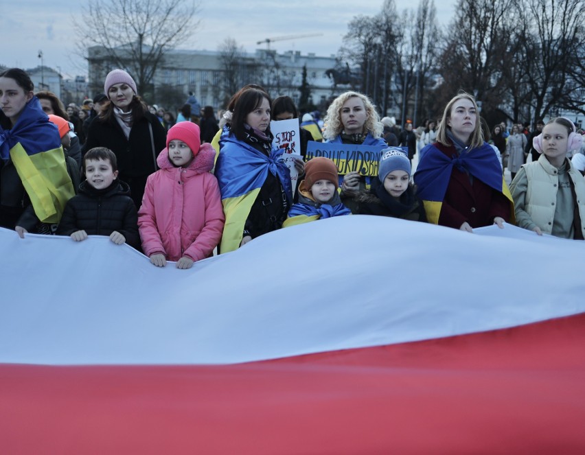 Obchody rocznicy agresji rosyjskiej na Ukrainę: „Solidarni...