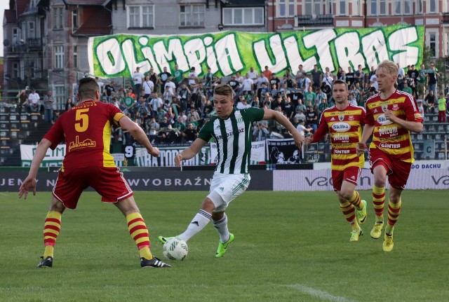 Kamil Kurowski grał w ekipie biało-zielonych w latach 2015-18. Teraz wraca do Olimpii