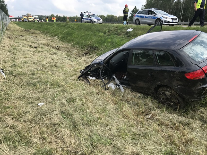 Wypadek na autostradzie A4 w Jaworznie: policja szuka...