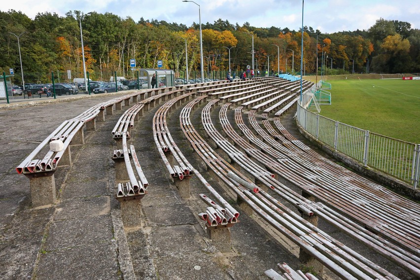 Stadion Arkonii Szczecin przed rozpoczęciem inwestycji
