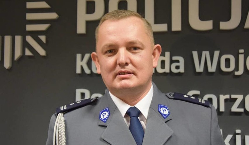 Lubuski komendant wojewódzki policji insp. Jarosław Janiak i...