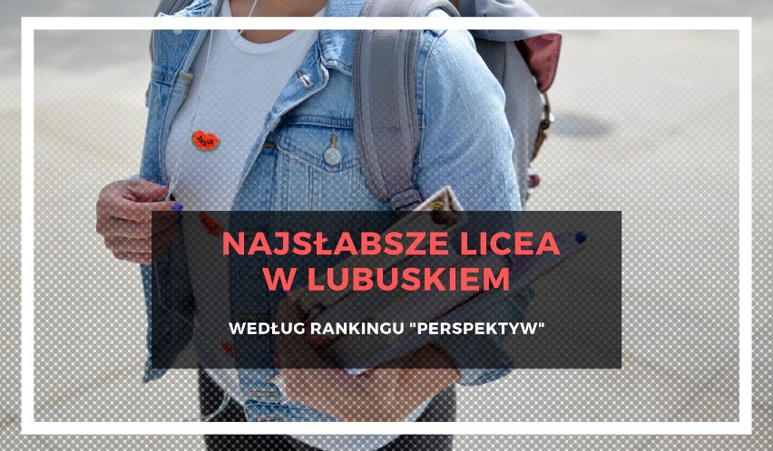 W corocznym rankingu liceów ogólnokształcących...