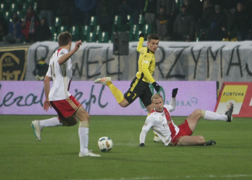 GKS Katowice - ŁKS Łódź 1:1. Zobacz ZDJĘCIA Z MECZU, ZDJĘCIA KIBICÓW