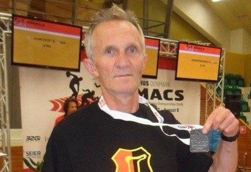 Stanisław Łańcucki ze srebrem mistrzostw Europy.