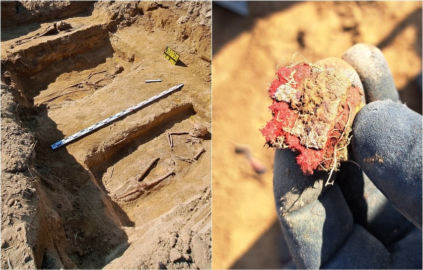 Na szczątki 34 osób natrafili archeolodzy na polu uprawnym w...