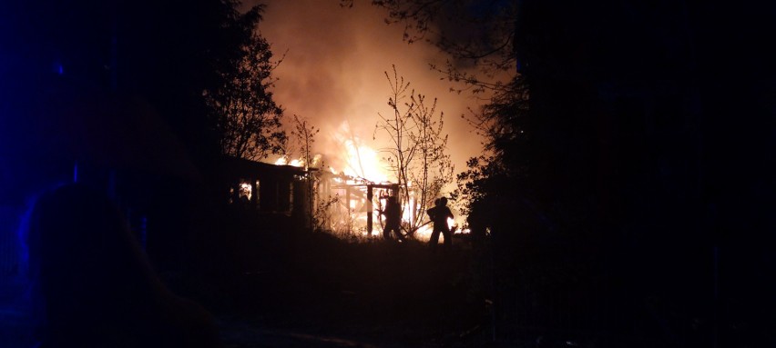 Kolejny pożar pustostanów w centrum Białegostoku