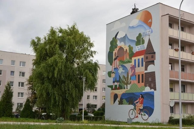 Ten mural w Jastrzębiu walczy ze smogiem. Dosłownie, bo oczyszcza powietrze.