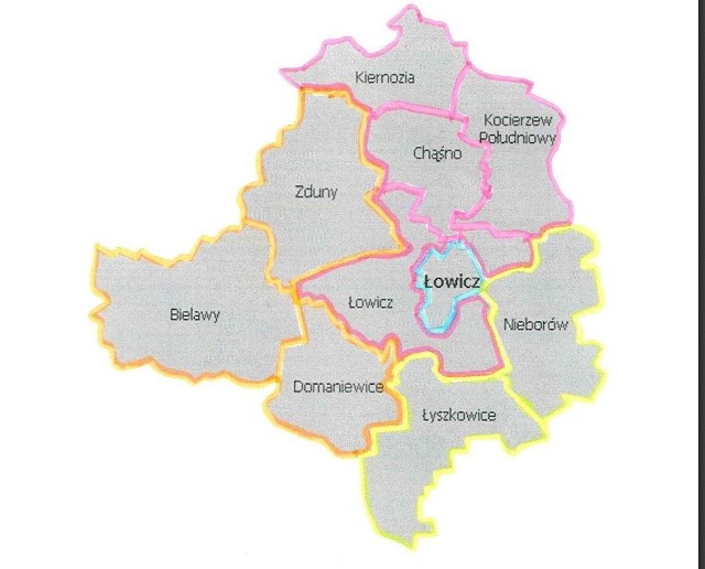 Gmina Kiernozia negatywnie oceniła podział powiatu łowickiego na okręgi wyborcze