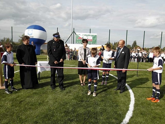 Tadeusz Ferenc na otwarciu Orlika.